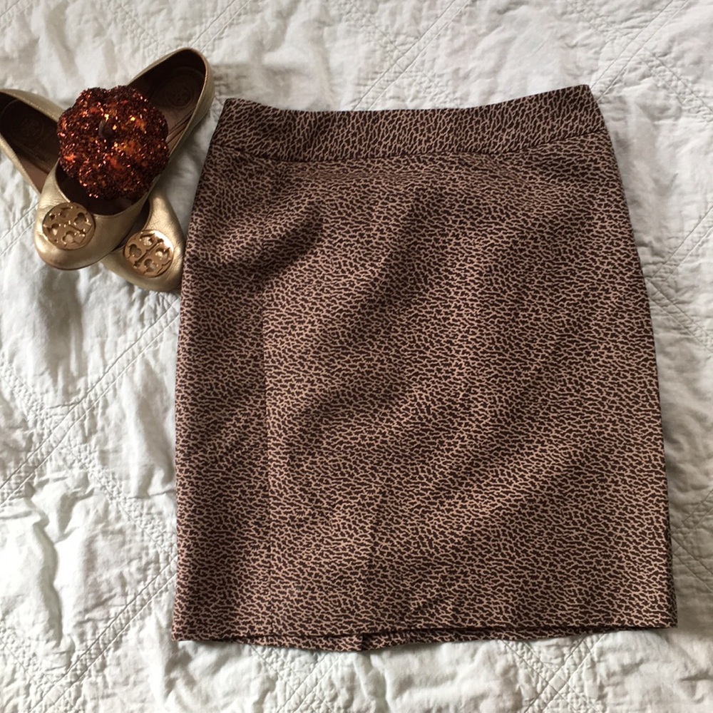 Leopard Print Skirt